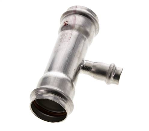 T-Pressfitting - 15mm Innengewinde & 35mm - Edelstahl