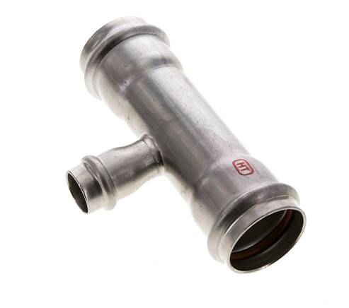 T-Pressfitting - 18mm Innengewinde & 35mm - Edelstahl