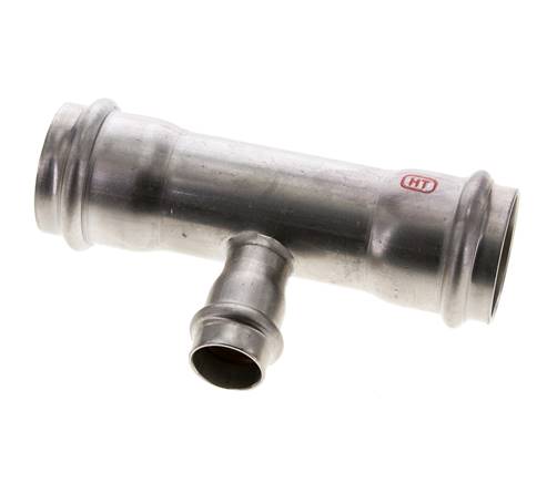 T-Pressfitting - 18mm Innengewinde & 35mm - Edelstahl