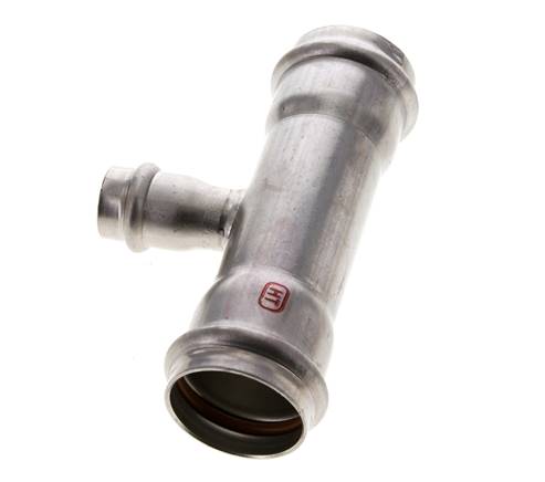 T-Pressfitting - 18mm Innengewinde & 35mm - Edelstahl