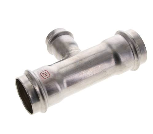 T-Pressfitting - 28mm Innengewinde & 42mm - Edelstahl