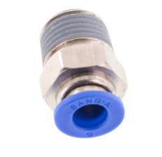 6mm x R1/4'' Steckverschraubung mit Außengewinde Messing/PA 66 NBR [5 Stück]