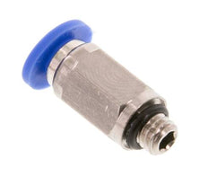 4mm x M 5 Steckverschraubung mit Außengewinde Messing/PA 66 NBR [5 Stück]