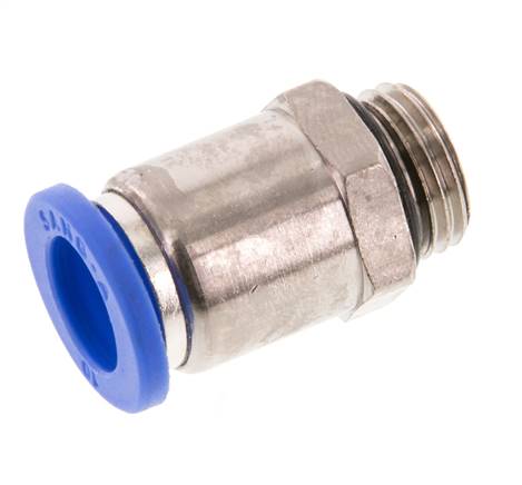 10mm x G1/4'' Steckverschraubung mit Außengewinde Messing/PA 66 NBR [2 Stück]