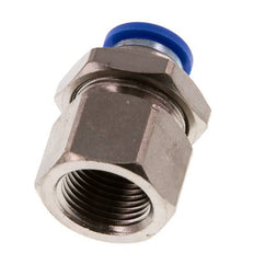 10mm x G3/8'' Steckverschraubung mit Innengewinde Messing/PA 66 NBR Schottverschraubung