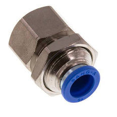 10mm x G3/8'' Steckverschraubung mit Innengewinde Messing/PA 66 NBR Schottverschraubung