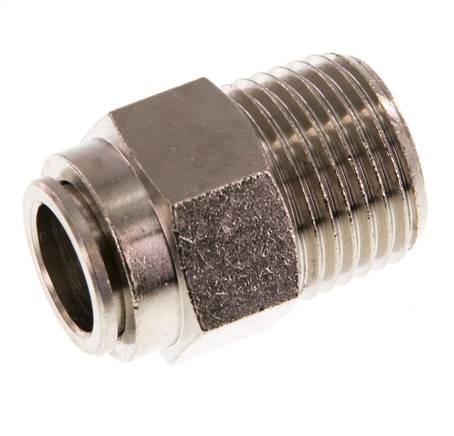 12mm x R1/2'' Steckverschraubung mit Außengewinde Messing NBR