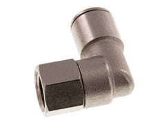 10mm x G1/4'' 90deg Winkel Steckverschraubung mit Innengewinde Messing NBR Drehbar