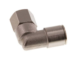 10mm x G1/4'' 90deg Winkel Steckverschraubung mit Innengewinde Messing NBR Drehbar