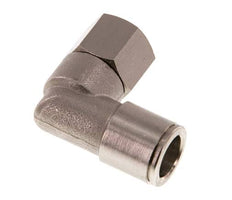 10mm x G1/4'' 90deg Winkel Steckverschraubung mit Innengewinde Messing NBR Drehbar