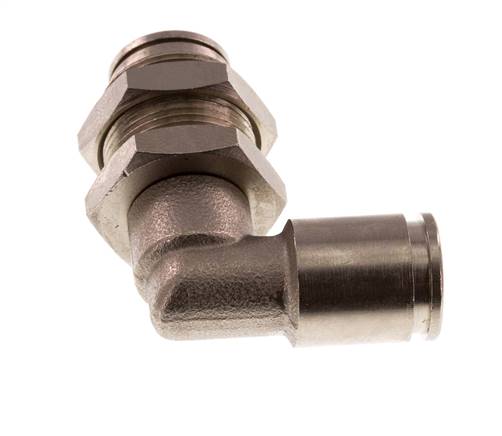 8mm 90 Grad Winkel Steckverschraubung Messing NBR Schott