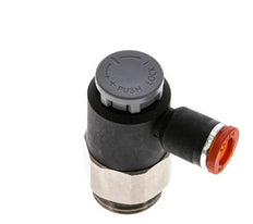 Durchflussregelventil Meter-In-Winkelstück 8 mm - G1/2'' Messing/PA 66 Sicherungsmutter