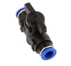 2-Wege-Kugelhahn, gerade, 8 mm, Kunststoff/Messing