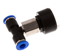 Manometer 6mm Union gerade 0-10 bar (0-145psi)