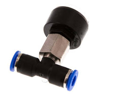 Manometer 6mm Union gerade 0-10 bar (0-145psi)