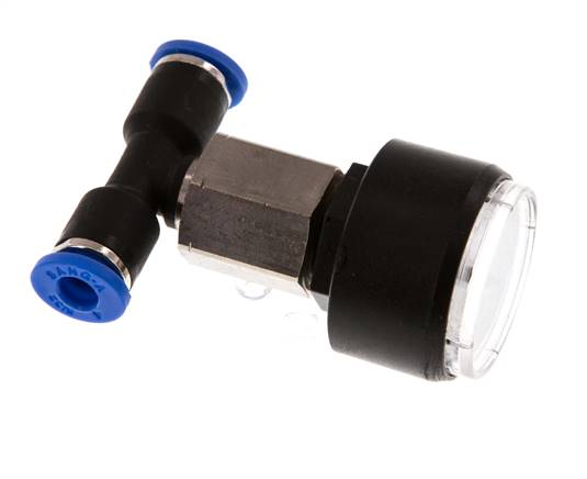 Druckmessgerät 4mm Union gerade 0-10 bar (0-145psi)