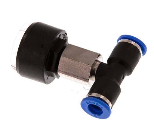 Druckmessgerät 6mm Union gerade 0-16 bar (0-232psi)