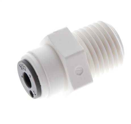 5/32'' x 1/4'' NPT Steckverschraubung mit Außengewinde POM EPDM [10 Stück]
