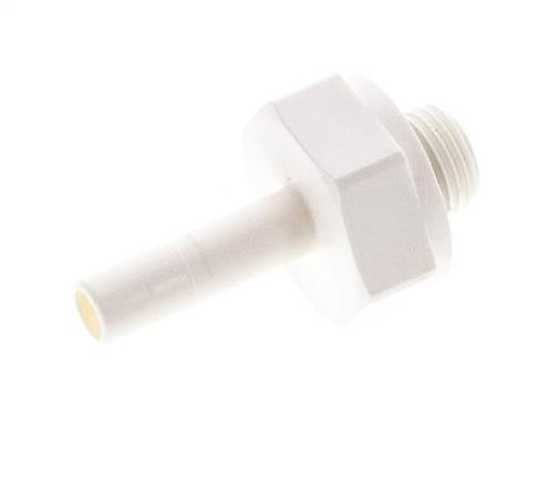 6mm x G1/8'' Steckfitting mit Außengewinde POM EPDM [10 Stück]