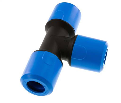 32mm T-Stück Steckverschraubung PA 66 NBR