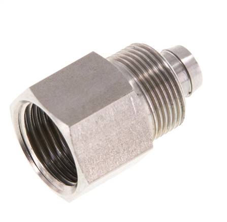 10x8 & G3/8'' Edelstahl 1.4571 Gerade Aufsteckverschraubung mit Innengewinde