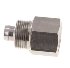 10x8 & G3/8'' Edelstahl 1.4571 Gerade Aufsteckverschraubung mit Innengewinde