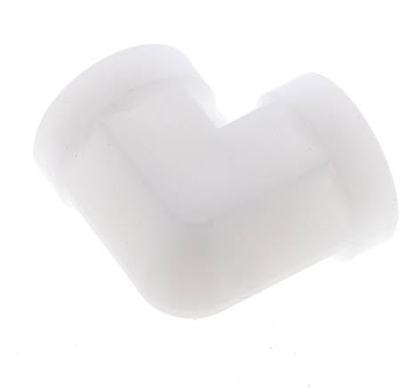 90 Grad abgewinkelte Verschraubung G1/2'' Innengewinde Polypropylen (pp) 10bar (140,5psi) FDA