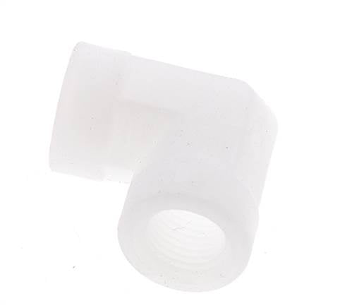 90 Grad abgewinkeltes Fitting G1/4'' Innengewinde Polypropylen (pp) 10bar (140,5psi) FDA