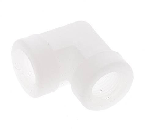 90 Grad abgewinkeltes Fitting G1/8'' Innengewinde Polypropylen (pp) 10bar (140,5psi) FDA