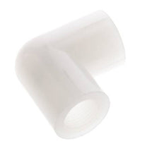 90 Grad abgewinkeltes Anschlussstück G3/8'' Innengewinde PVDF 10bar (140,5psi) FDA
