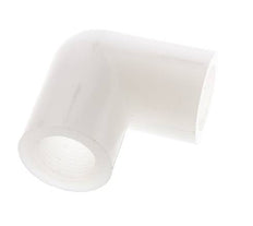 90 Grad abgewinkeltes Anschlussstück G3/8'' Innengewinde PVDF 10bar (140,5psi) FDA