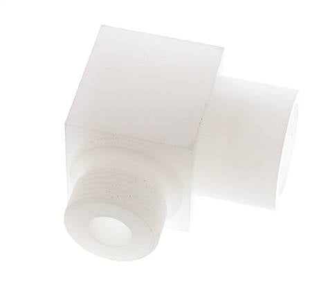 90 Grad abgewinkeltes Fitting G3/4'' Außengewinde x Innengewinde PVDF 10bar (140,5psi) FDA