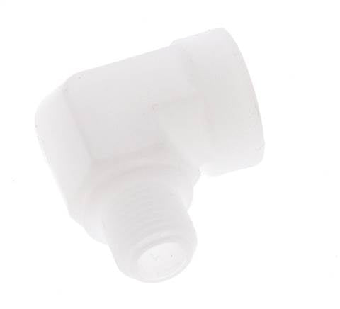 90 Grad abgewinkeltes Fitting G1/8'' Außengewinde x Innengewinde Polypropylen (pp) 10bar (140,5psi) FDA