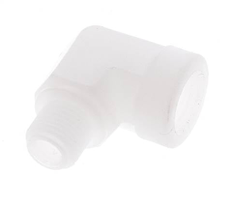 90 Grad abgewinkeltes Fitting G1/8'' Außengewinde x Innengewinde Polypropylen (pp) 10bar (140,5psi) FDA