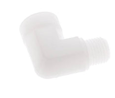90 Grad abgewinkeltes Anschlussstück G1/4'' Außengewinde x Innengewinde Polypropylen (pp) 10bar (140,5psi) FDA