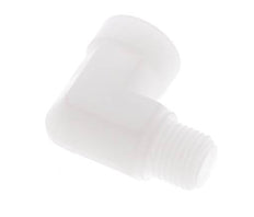 90 Grad abgewinkeltes Anschlussstück G1/4'' Außengewinde x Innengewinde Polypropylen (pp) 10bar (140,5psi) FDA