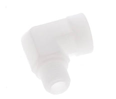 90 Grad abgewinkeltes Anschlussstück G1/4'' Außengewinde x Innengewinde Polypropylen (pp) 10bar (140,5psi) FDA