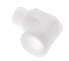 90 Grad abgewinkeltes Anschlussstück G1/2'' Außengewinde x Innengewinde Polypropylen (pp) 10bar (140,5psi) FDA