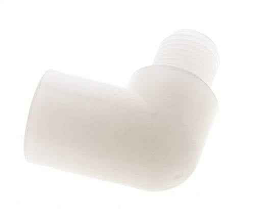 90 Grad abgewinkeltes Fitting G1/4'' Außengewinde x Innengewinde PVDF 10bar (140,5psi) FDA