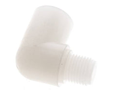 90 Grad abgewinkeltes Fitting G1/4'' Außengewinde x Innengewinde PVDF 10bar (140,5psi) FDA
