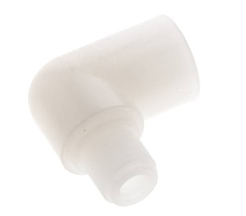 90 Grad abgewinkeltes Fitting G1/4'' Außengewinde x Innengewinde PVDF 10bar (140,5psi) FDA