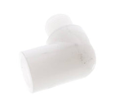 90 Grad abgewinkeltes Fitting G3/8'' Außengewinde x Innengewinde PVDF 10bar (140,5psi) FDA