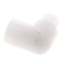 90 Grad abgewinkeltes Fitting G3/8'' Außengewinde x Innengewinde PVDF 10bar (140,5psi) FDA