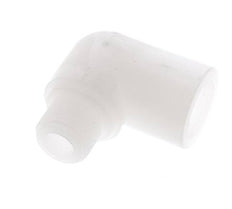 90 Grad abgewinkeltes Fitting G3/8'' Außengewinde x Innengewinde PVDF 10bar (140,5psi) FDA