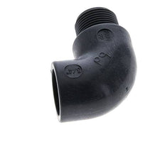 90 Grad abgewinkeltes Anschlussstück G3/4'' Außengewinde x Innengewinde Polypropylen (pp) 10 bar (140,5 psi) FDA