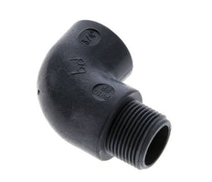 90 Grad abgewinkeltes Anschlussstück G3/4'' Außengewinde x Innengewinde Polypropylen (pp) 10 bar (140,5 psi) FDA