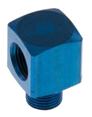 90 Grad abgewinkeltes Fitting G1/8'' Außengewinde x Innengewinde Aluminium 16bar (224.8psi) [2 Stück]