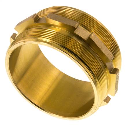 G 4'' Doppelnippel aus Messing 16 bar