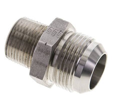 JIC Doppelnippel UN 1-7/8''-12 x 1 1/2'' NPT Edelstahl 70bar (983.5psi)