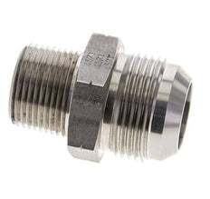 JIC Doppelnippel UN 1-7/8''-12 x 1 1/2'' NPT Edelstahl 70bar (983.5psi)